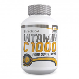 BioTech USA Vitamin C 1000, Witaminy - MonsterKing