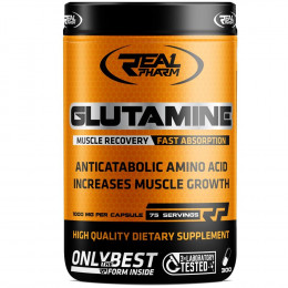 Real Pharm Glutamine, Amino Acids - MonsterKing