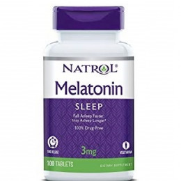 Natrol Melatonin 3mg, Vitaminok - MonsterKing