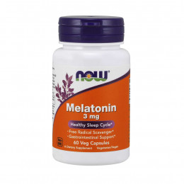 NOW Foods Melatonin 3mg, Vitamins - MonsterKing