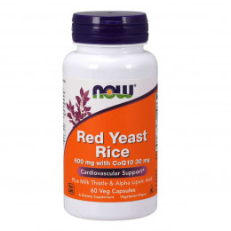 NOW Foods Red Yeast Rice, Vitamins - MonsterKing