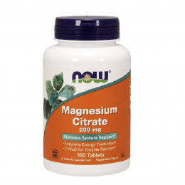 NOW Foods Magnesium Citrate, Vitamíny - MonsterKing