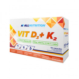 All Nutrition Vit D3+K2, Vitaminok - MonsterKing