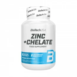 BioTech USA Zinc + Chelate, Vitamins - MonsterKing
