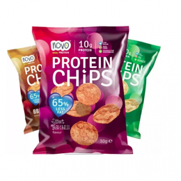 Novo Nutrition Protein Chips, Protein bars, chips - MonsterKing
