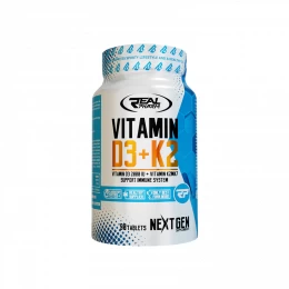 Real Pharm Vitamin D3 + K2, Vitamins - MonsterKing