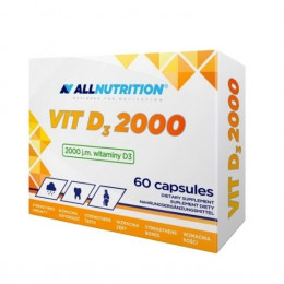 All Nutrition Vitamin D3 2000IU, Witaminy - MonsterKing