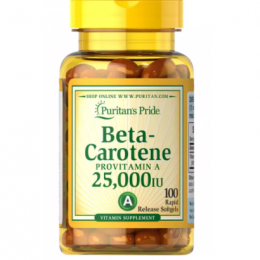 Puritan´s Pride Beta Carotene 25000 IU, Vitamins - MonsterKing