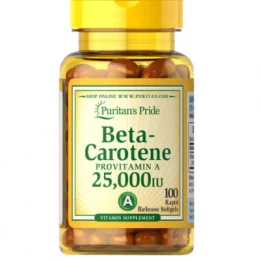 Puritan´s Pride Beta Carotene 25000 IU, Vitamins - MonsterKing