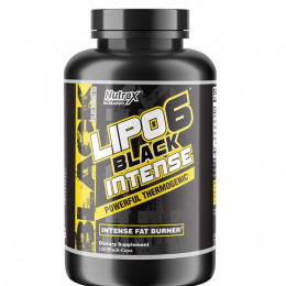 Nutrex Lipo 6 Black Intense US, Spalovače tukov - MonsterKing