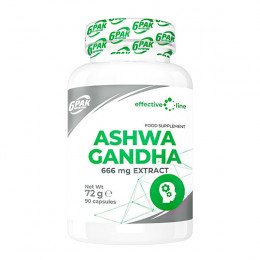 6PAK Nutrition Ashwagandha, Suplementy - MonsterKing