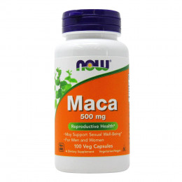 NOW Foods Maca 500mg, Kiegészítők - MonsterKing