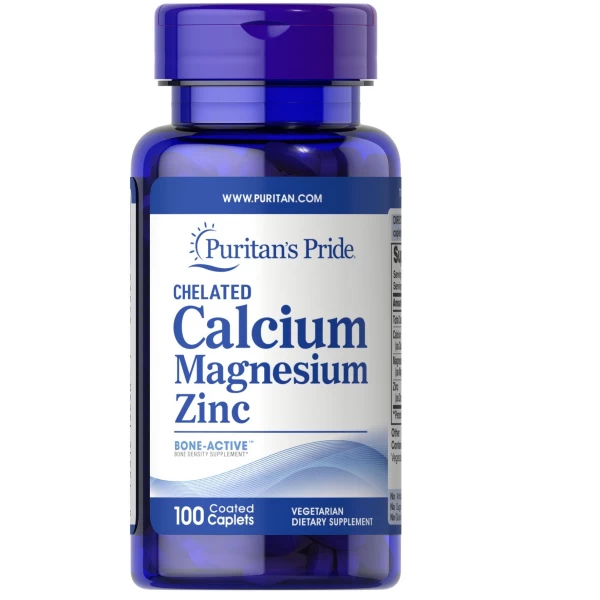 Puritan´s Pride Chelated Calcium Magnesium Zinc
