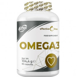 6PAK Nutrition Omega 3, Vitamíny - MonsterKing