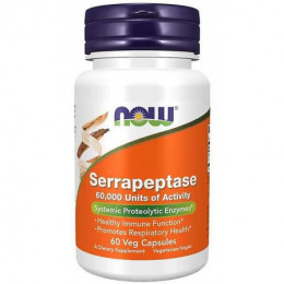 NOW Foods Serrapeptase 60 000 SPU, Vitamins - MonsterKing