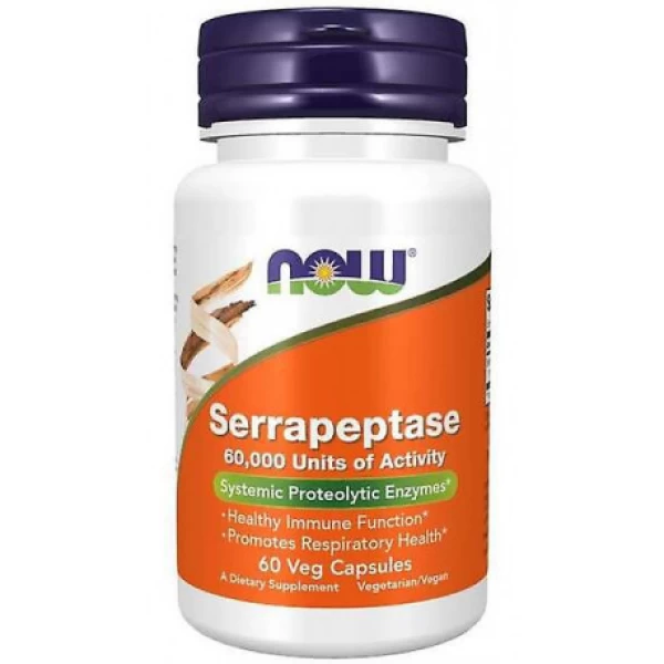 NOW Foods Serrapeptase 60 000 SPU