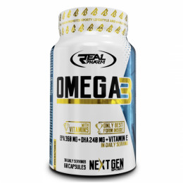 Real Pharm Omega 3, Vitamíny - MonsterKing