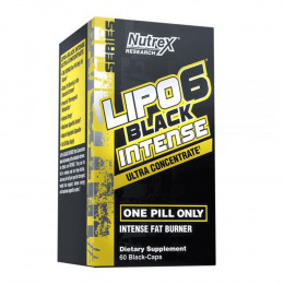 Nutrex Lipo 6 Black Intense Ultra Concentrate US, Fat burners - MonsterKing