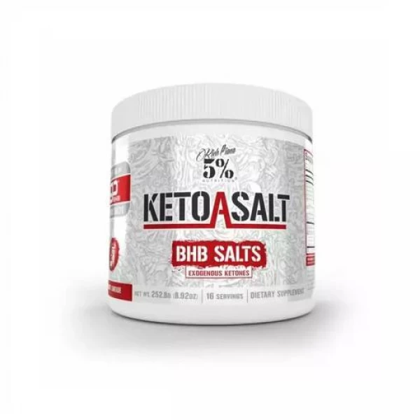 Rich Piana 5% Nutrition Keto aSALT with goBHB Salts Legendary Series