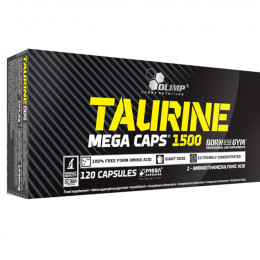 Olimp Taurine 1500 Mega Caps, Anabolizéry a NO doplnky - MonsterKing