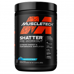 Muscletech Shatter Pre-Workout, Przed treningiem - MonsterKing