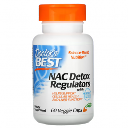 Doctor´s Best NAC Detox Regulators, Detox - MonsterKing