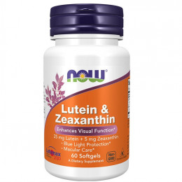 NOW Foods Lutein & Zeaxanthin, Vitaminok - MonsterKing