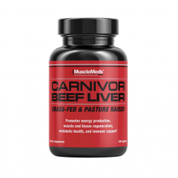 MuscleMeds Carnivor Beef Liver, Amino Acids - MonsterKing