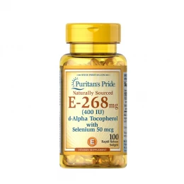 Puritan´s Pride Vitamin E-with Selenium 400 IU, Vitamins - MonsterKing
