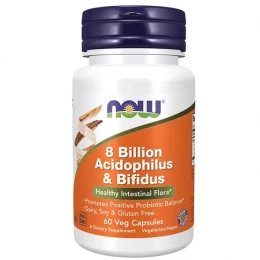 NOW Foods 8 Billion Acidophilus & Bifidus , Vitamins - MonsterKing