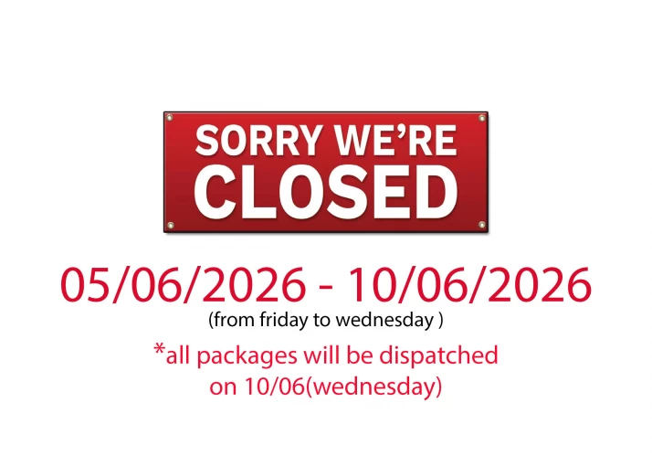 We are closed