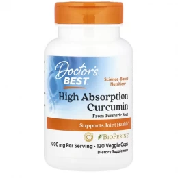 Doctor´s Best High Absorption Curmumin + BioPerine, Joint nutrition - MonsterKing